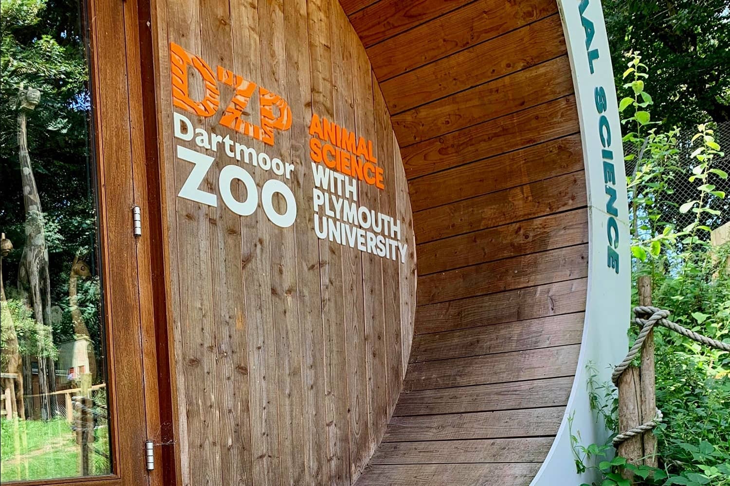 Animal Science pod at Dartmoor Zoo